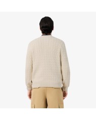 Lacoste Jersey de punto intarsia con ochos