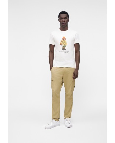 Ralph Lauren Camiseta de punto jersey con Polo Bear