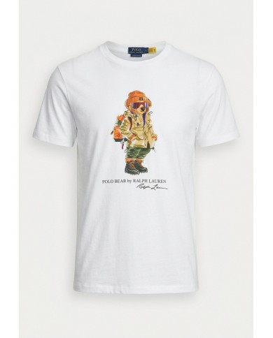 Ralph Lauren Camiseta de punto jersey con Polo Bear