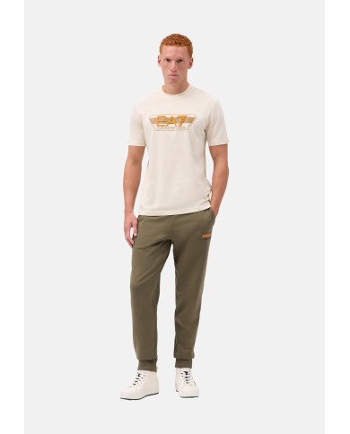 EA7 Emporio Armani Camiseta Visibility de algodón de corte regular