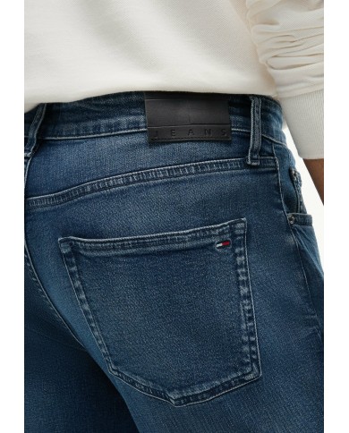 Tommy Jeans Pantalón Vaquero Scanton slim con efecto desteñido