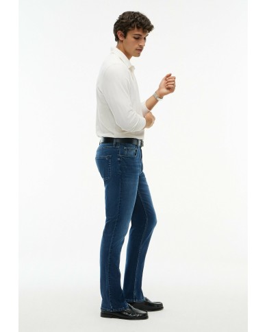 Tommy Jeans Pantalón Vaquero Scanton slim con efecto desteñido
