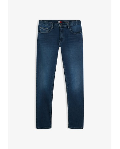 Tommy Jeans Pantalón Vaquero Scanton slim con efecto desteñido