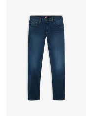 Tommy Jeans Pantalón Vaquero Scanton slim con efecto desteñido
