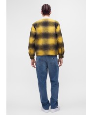 Tommy Jeans Sobrecamisa oversize con cuello de peluche