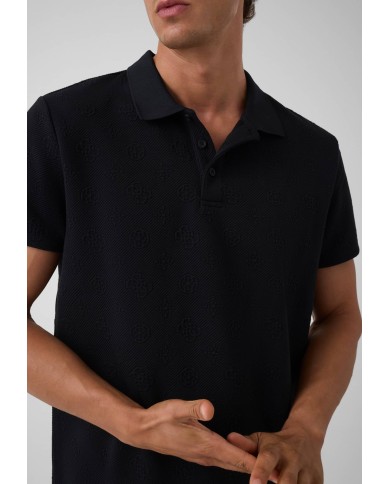 Guess Polo con logo bordado