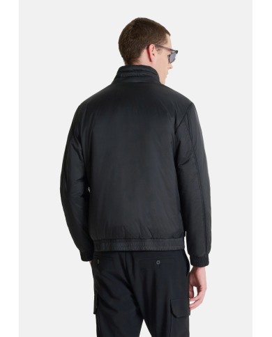 Antony Morato Chaqueta Regular fit en nylon shioze acolchado con logo en parche de goma