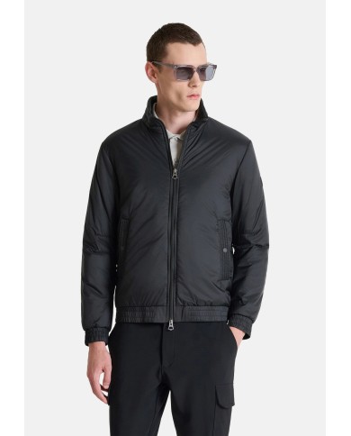 Antony Morato Chaqueta Regular fit en nylon shioze acolchado con logo en parche de goma