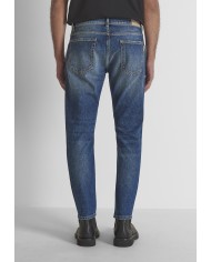 Antony Morato Pantalón Vaquero Argon Slim Ankle Lenght Fit in Authentic Chrome Deep Sky