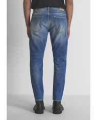 Antony Morato Pantalón Vaquero Argon Slim Ankle Lenght in Authentic Chrome Deep Sky