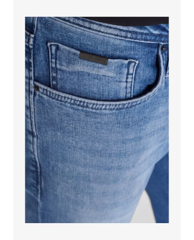 Antony Morato Pantalón Vaquero Argon Slim Ankle Lenght in Authentic Chrome Deep Sky
