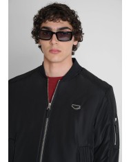 Antony Morato Chaqueta Regular Fit en tejido técnico acolchado con parche de logotipo metálico.