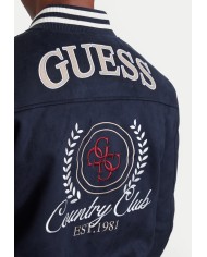 Guess Chaqueta Varsity Suede Jacket