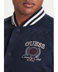 Guess Chaqueta Varsity Suede Jacket