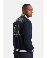 Guess Chaqueta Varsity Suede Jacket
