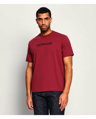 Calvin Klein Camiseta SS 20S Eu Caps Font Tee