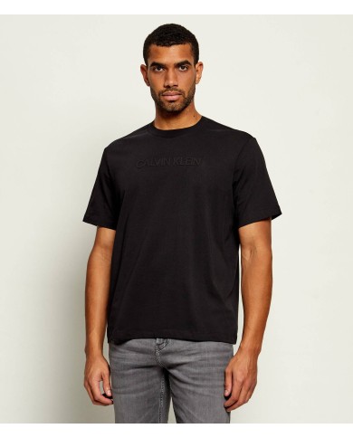 Calvin Klein Camiseta SS 20S Eu Caps Font Tee