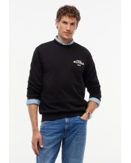 Tommy Hilfiger Sudadera 1985 de cuello redondo en felpa con logo