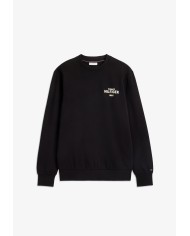 Tommy Hilfiger Sudadera 1985 de cuello redondo en felpa con logo
