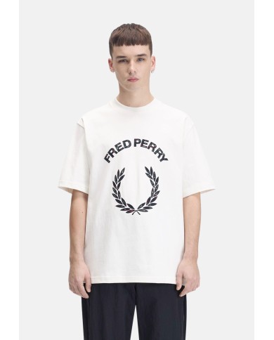 Fred Perry Camiseta FP Tartan Applique T-Shirt