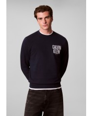 Calvin Klein Sudadera LS 350Terry EU Bold Crew Neck