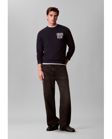 Calvin Klein Sudadera LS 350Terry EU Bold Crew Neck