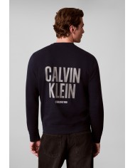 Calvin Klein Sudadera LS 350Terry EU Bold Crew Neck
