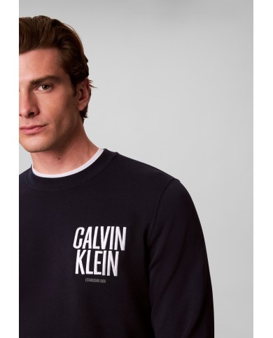 Calvin Klein Sudadera LS 350Terry EU Bold Crew Neck