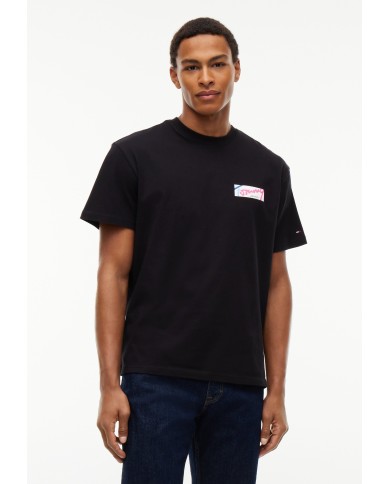 Tommy Jeans Camiseta Signature Logo Relaxed