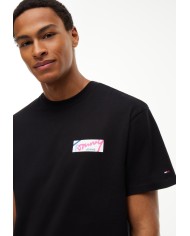 Tommy Jeans Camiseta Signature Logo Relaxed