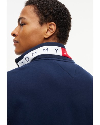 Tommy Jeans Sudadera con cremallera y parche de Tommy