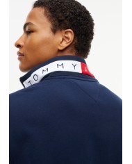 Tommy Jeans Sudadera con cremallera y parche de Tommy