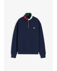 Tommy Jeans Sudadera con cremallera y parche de Tommy