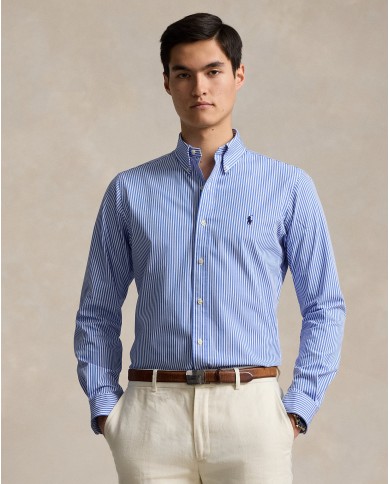 Ralph Lauren Camisa de popelina elástica Custom Fit