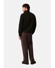 Calvin Klein Chaqueta LS CK Tech Knit Mixed Media FZ 1