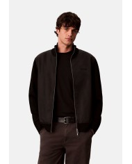 Calvin Klein Chaqueta LS CK Tech Knit Mixed Media FZ 1