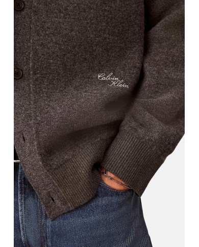 Calvin Klein Cárdigan LS Lambswool Blend 12GG