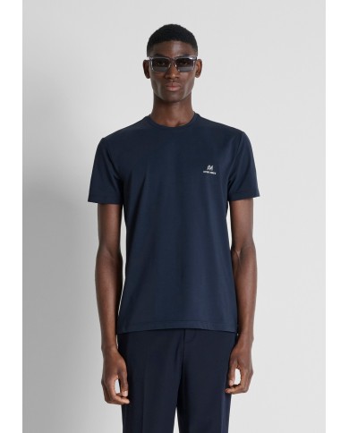 Antony Morato Camiseta Slim Fit en punto jersey de algodón con logo reflectante