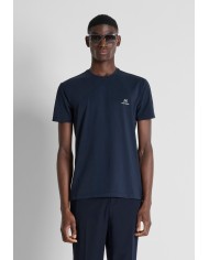 Antony Morato Camiseta Slim Fit en punto jersey de algodón con logo reflectante