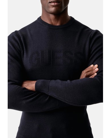 Guess Jersey Noburo CN Logo Reverse LS Sweater