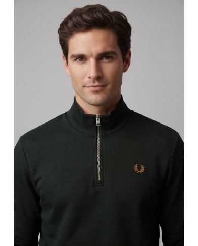 Fred Perry Sudadera cremallera Half Zip SweatShirt