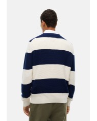 Tommy Hilfiger Jersey amplio de punto gofrado con logo en intarsia