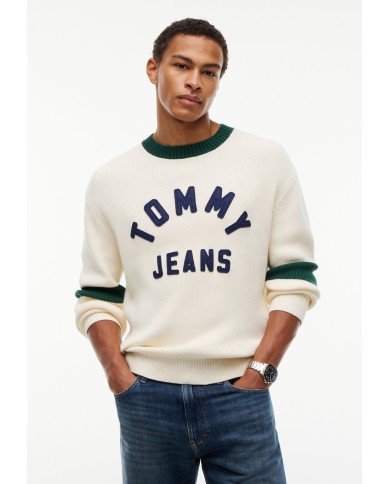 Tommy Jeans Jersey con aplicación de logo clásico