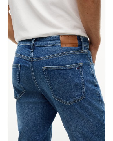 Tommy Jeans Pantalón Vaquero Scanton slim con efecto desteñido